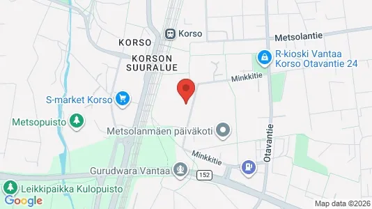 Apartments for rent i Vantaa - kort over placeringen