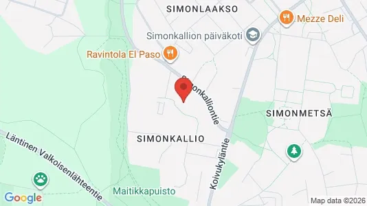 Apartments for rent i Vantaa - kort over placeringen
