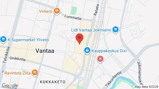 Apartments for rent i Vantaa - kort over placeringen