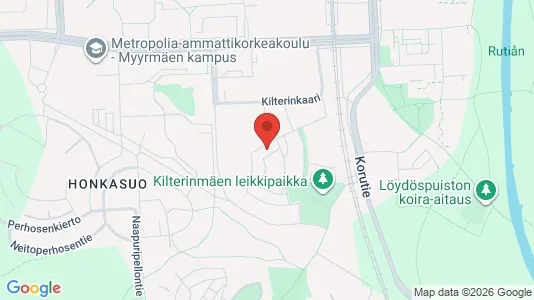 Apartments for rent i Vantaa - kort over placeringen