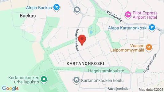 Apartments for rent i Vantaa - kort over placeringen