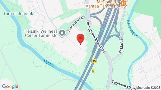 Apartments for rent i Vantaa - kort over placeringen
