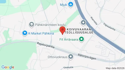 Apartments for rent i Vantaa - kort over placeringen