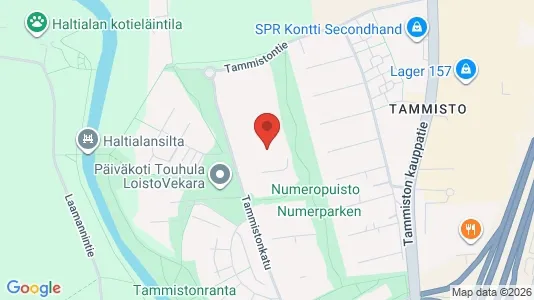 Apartments for rent i Vantaa - kort over placeringen