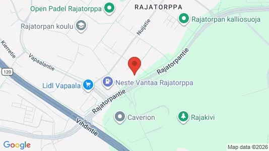 Apartments for rent i Vantaa - kort over placeringen