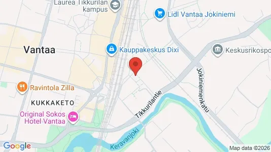 Apartments for rent i Vantaa - kort over placeringen