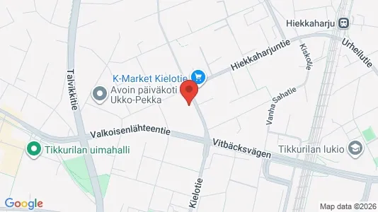 Apartments for rent i Vantaa - kort over placeringen
