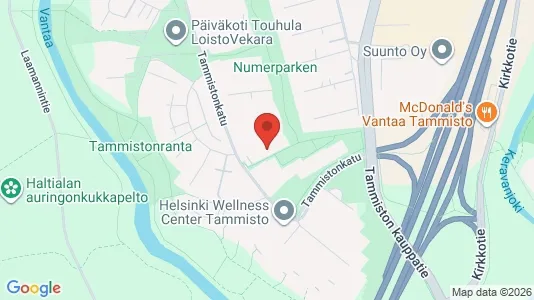 Apartments for rent i Vantaa - kort over placeringen