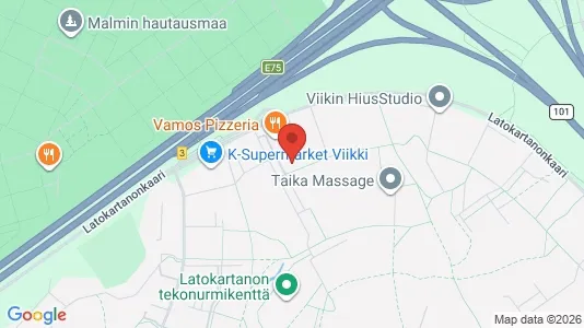 Apartments for rent i Helsinki Koillinen - kort over placeringen