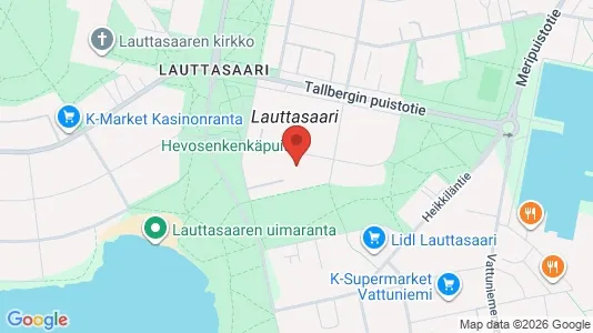 Apartments for rent i Helsinki Eteläinen - kort over placeringen