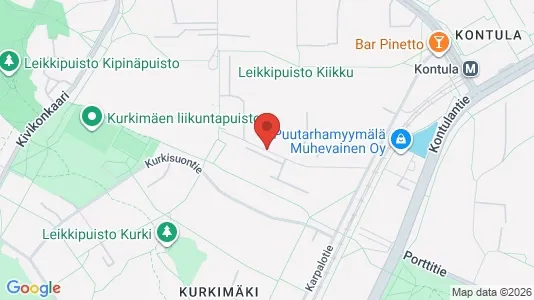 Apartments for rent i Helsinki Itäinen - kort over placeringen