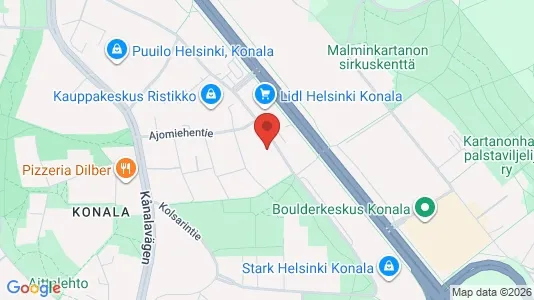 Apartments for rent i Helsinki Läntinen - kort over placeringen