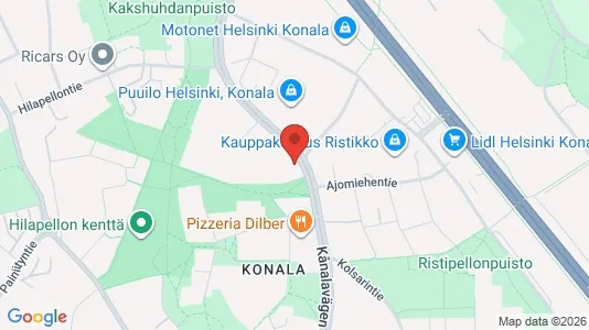 Apartments for rent i Helsinki Läntinen - kort over placeringen