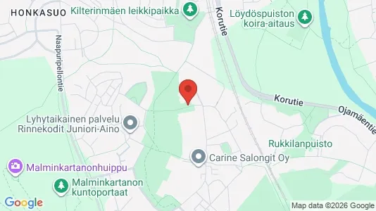 Apartments for rent i Helsinki Läntinen - kort over placeringen