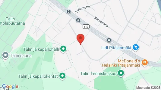 Apartments for rent i Helsinki Läntinen - kort over placeringen
