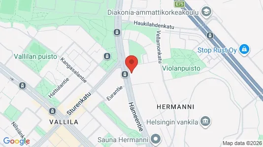 Apartments for rent i Helsinki Keskinen - kort over placeringen