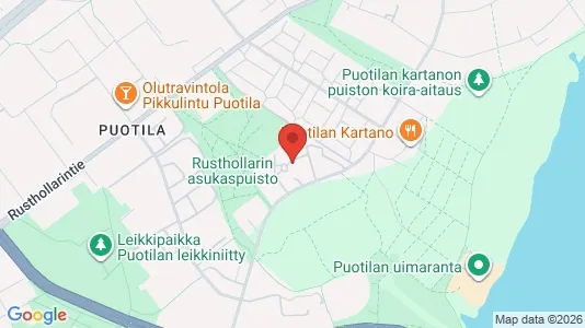 Apartments for rent i Helsinki Itäinen - kort over placeringen