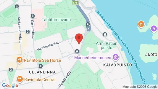 Apartments for rent i Helsinki Eteläinen - kort over placeringen