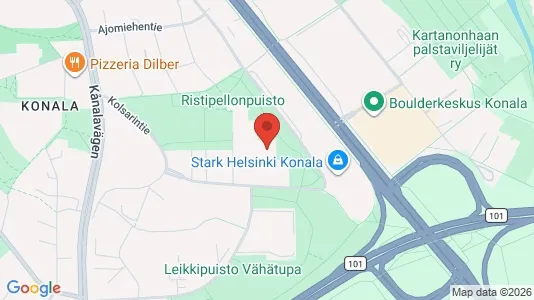Apartments for rent i Helsinki Läntinen - kort over placeringen