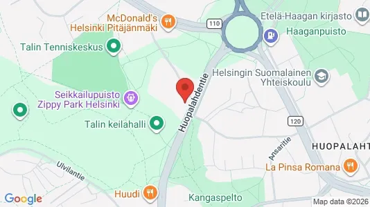 Apartments for rent i Helsinki Läntinen - kort over placeringen