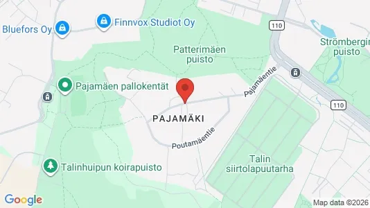 Apartments for rent i Helsinki Läntinen - kort over placeringen