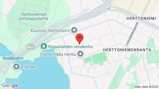 Apartments for rent i Helsinki Kaakkoinen - kort over placeringen