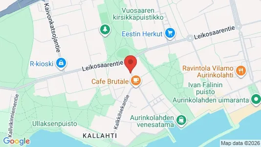 Apartments for rent i Helsinki Itäinen - kort over placeringen
