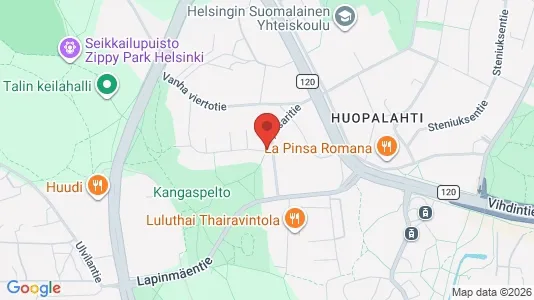Apartments for rent i Helsinki Läntinen - kort over placeringen