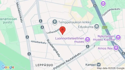 Apartments for rent i Helsinki Eteläinen - kort over placeringen