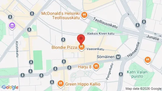 Apartments for rent i Helsinki Keskinen - kort over placeringen