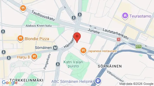 Apartments for rent i Helsinki Keskinen - kort over placeringen