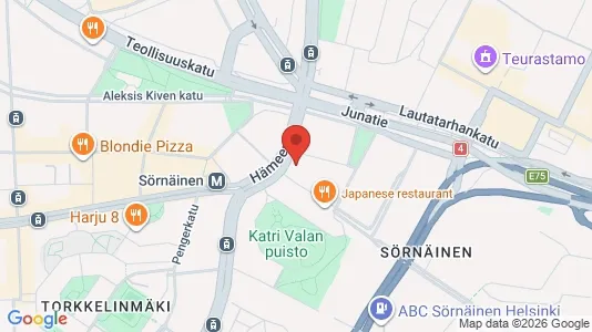 Apartments for rent i Helsinki Keskinen - kort over placeringen