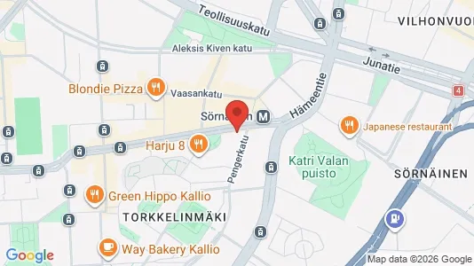 Apartments for rent i Helsinki Keskinen - kort over placeringen