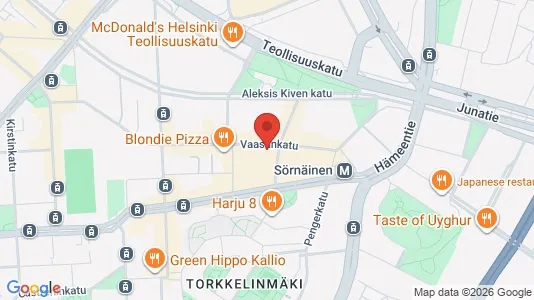 Apartments for rent i Helsinki Keskinen - kort over placeringen