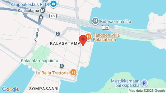 Apartments for rent i Helsinki Keskinen - kort over placeringen