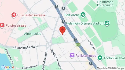 Apartments for rent i Helsinki Eteläinen - kort over placeringen