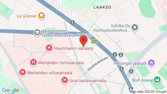 Apartments for rent i Helsinki Eteläinen - kort over placeringen