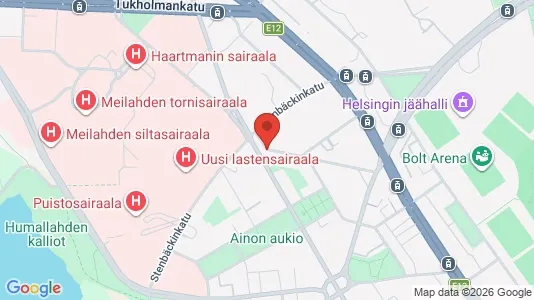 Apartments for rent i Helsinki Eteläinen - kort over placeringen