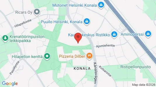 Apartments for rent i Helsinki Läntinen - kort over placeringen