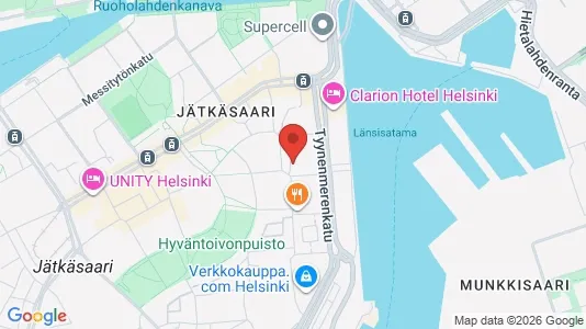 Apartments for rent i Helsinki Eteläinen - kort over placeringen