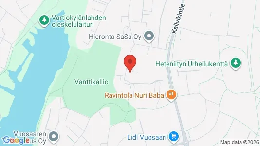 Apartments for rent i Helsinki Itäinen - kort over placeringen