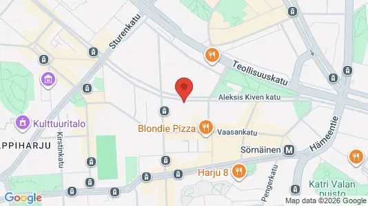 Apartments for rent i Helsinki Keskinen - kort over placeringen