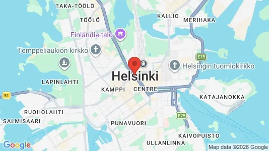 Houses for rent i Helsinki Kaakkoinen - kort over placeringen