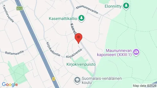 Apartments for rent i Helsinki Läntinen - kort over placeringen