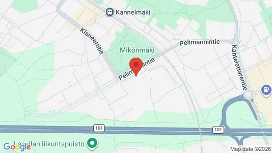 Apartments for rent i Helsinki Läntinen - kort over placeringen