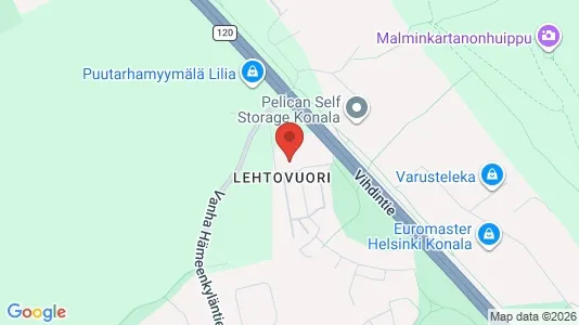 Apartments for rent i Helsinki Läntinen - kort over placeringen
