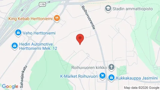 Apartments for rent i Helsinki Kaakkoinen - kort over placeringen