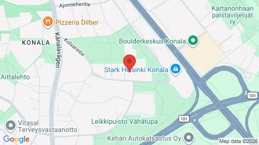 Apartments for rent i Helsinki Läntinen - kort over placeringen