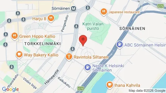 Apartments for rent i Helsinki Keskinen - kort over placeringen