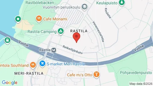 Apartments for rent i Helsinki Itäinen - kort over placeringen